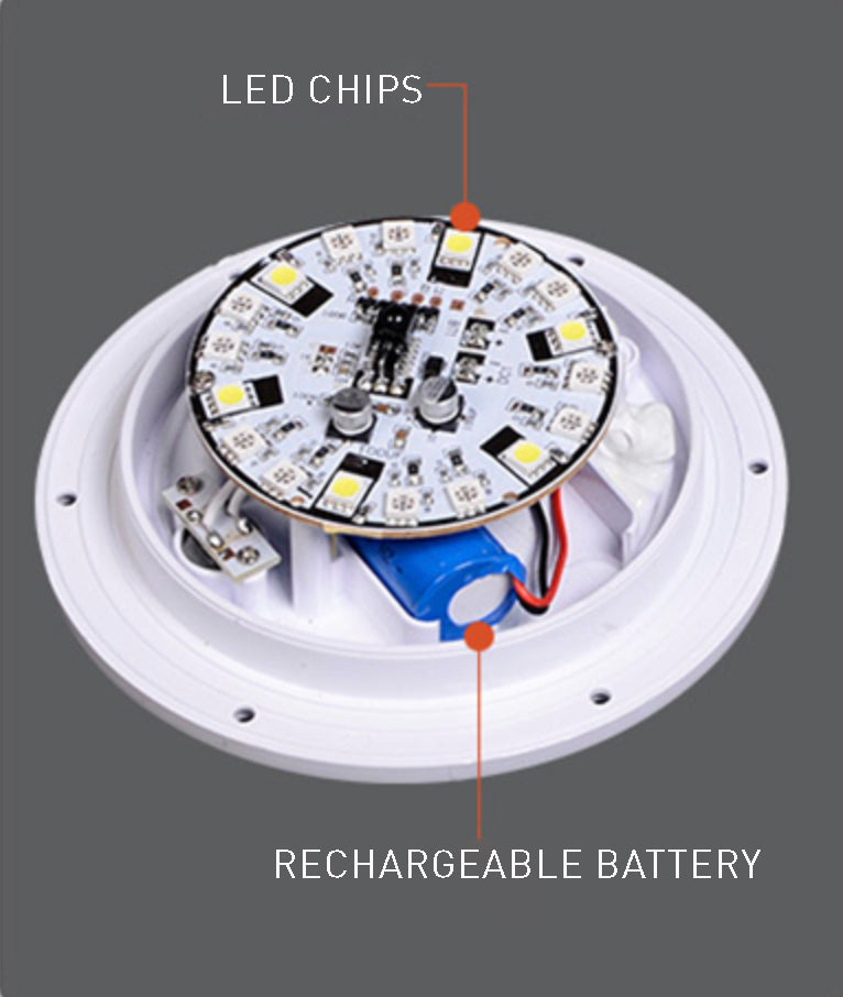 Color Changing Orb Lamp with Remote Control and 10-Hour Runtime