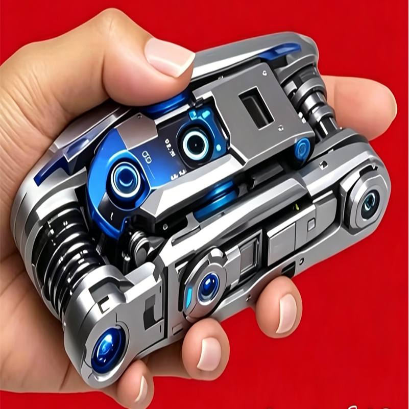 16-in-1 Socket Wrench with Rotating Head and Non-Slip Grip for Home Repair
