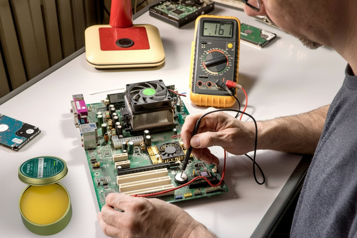 Lead-Free Soldering Flux Paste with Even Solder Flow and Iron Box Storage
