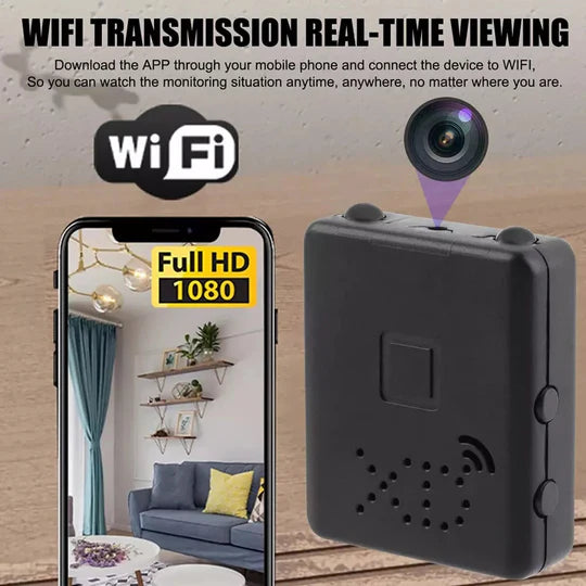 Compact HD WiFi Mini Camera with Audio