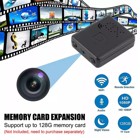Compact WiFi HD Video Camera with Clear Audio