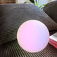 Color Changing Orb Lamp with Remote Control and 10-Hour Runtime