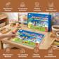 Interactive Activity Book with Matching Pieces and Color Learning for Kids