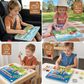 Interactive Activity Book with Matching Pieces and Color Learning for Kids