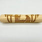 Nativity Scene Embossed Wooden Rolling Pin with 10-Inch Barrel