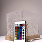 Water Ripple Projector Night Light with 16 Colors and Remote Control