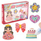Bead Painting Kit for Kids with Sorted Beads and Picture Templates