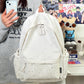 Backpack with Star Pattern and Multiple Storage Pockets, Padded Straps