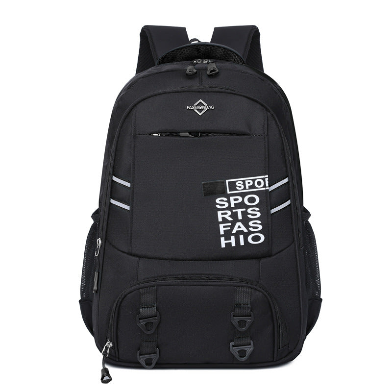 Sports Backpack with Multiple Compartments and Adjustable Padded Straps, Water Resistant
