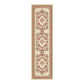 Vintage Pattern Floor Runner with Non Slip Backing and Machine Washable Fibers