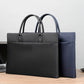 Document Tote Bag with Dual Handles and Structured Compartment