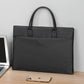 Document Tote Bag with Dual Handles and Structured Compartment