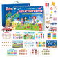 Interactive Activity Book with Matching Pieces and Color Learning for Kids