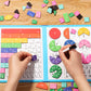 Magnetic Fraction Learning Book with Visual Models for Kids