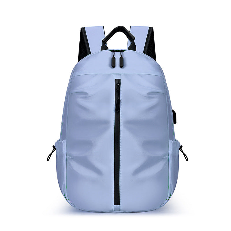 Travel Backpack with Multiple Compartments and Padded Straps, Water-Resistant Fabric
