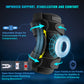 Hinged Knee Brace with Removable Aluminum Supports and Gel Cushioning, Adjustable Straps