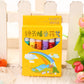 3D Popcorn Texture Crayons with Raised Drawing Effect and Washable Ink