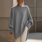 Oversized Crew Neck Knitted Sweater - Kathryn