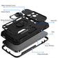 Phone Case with Magnetic Kickstand and Camera Slider for Models 12-16