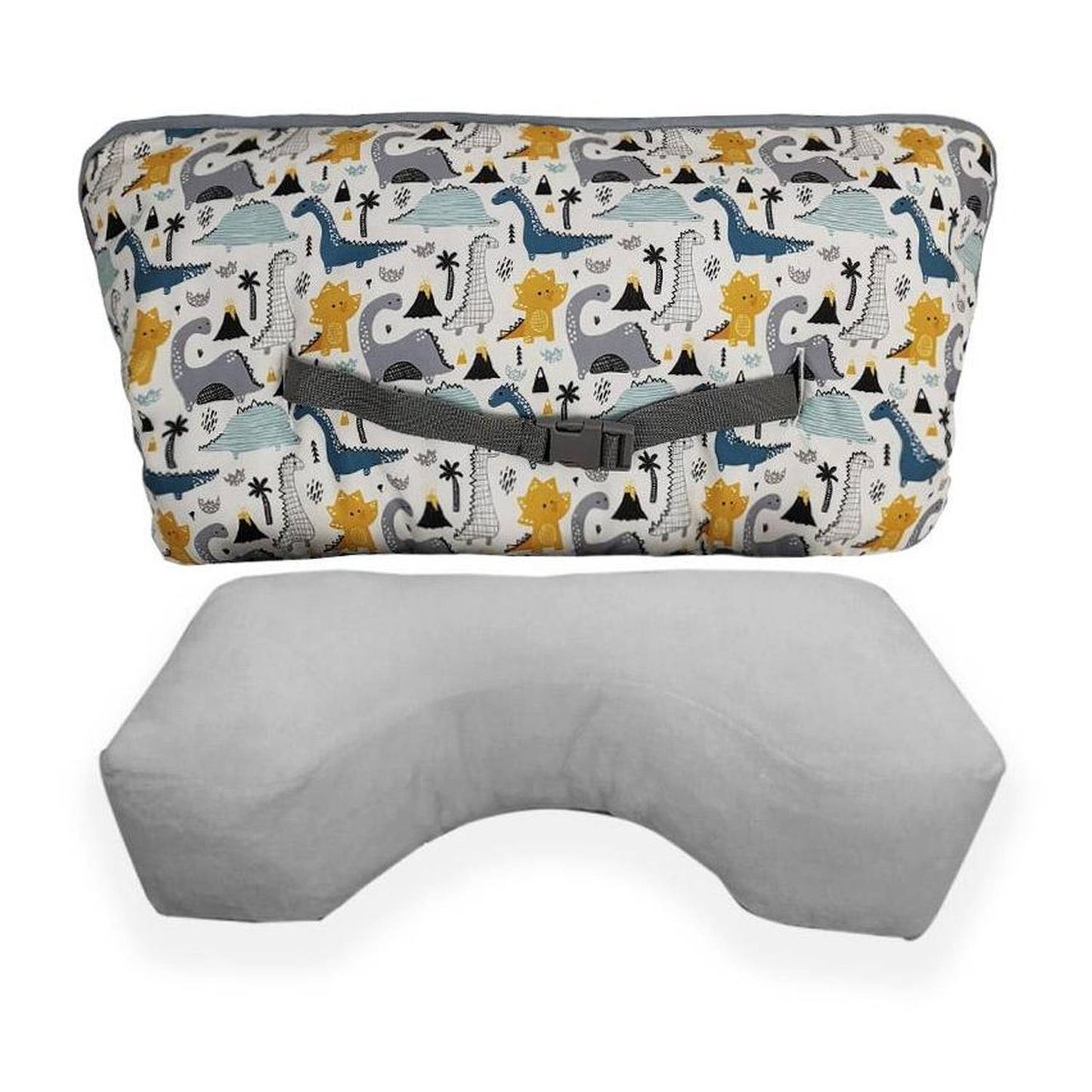 Baby Shopping Cart Cover, Infant Grocery Cart Cushion and High Chair Cover for Boys and Girls, Removable Seat Positioner and Phone Holder