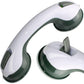 Suction Grab Bar with Textured Handle and Dual Suction Cups for Bathroom