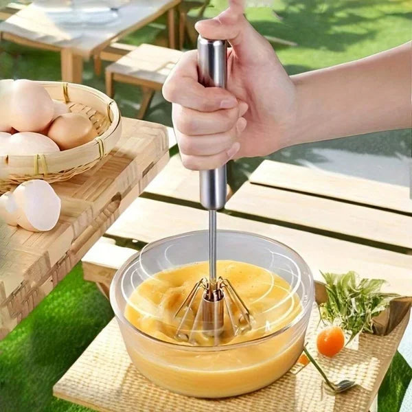 Automatic Whisk with Three Speed Settings and Hands Free Stirring for Pots