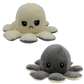 Flip Octopus Plush with Dual Expressions and Color Changing Faces