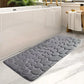 Microfiber Bath Mat with Latex Grip Backing and Fast Drying, 24x36 Inches