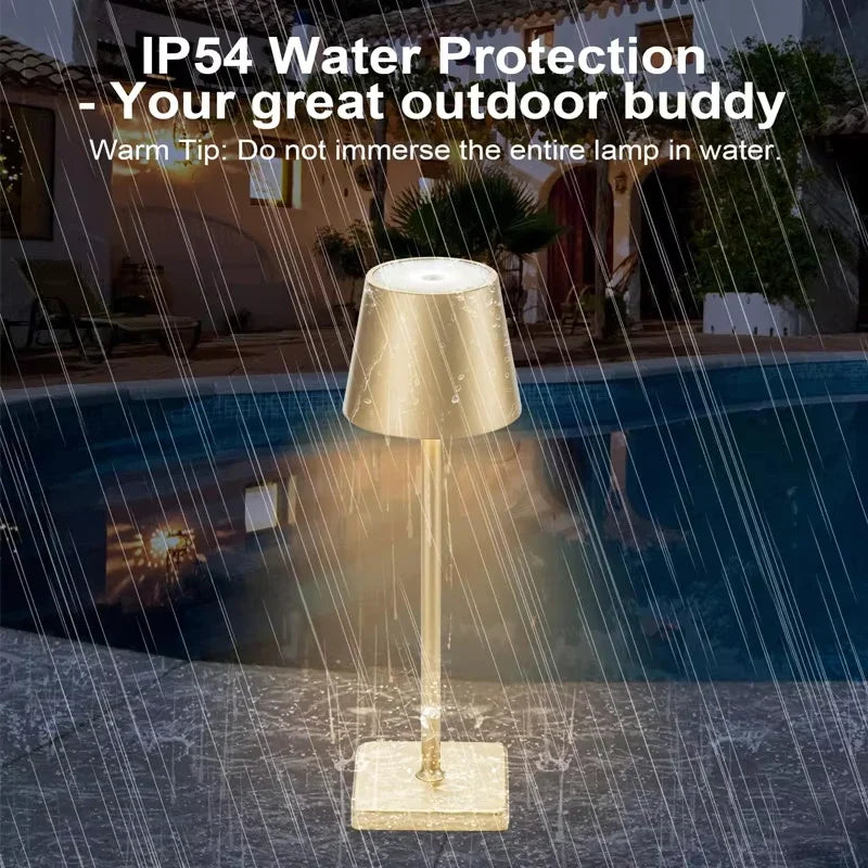 Touch Control LED Desk Lamp with 3 Color Modes and Adjustable Brightness, USB Powered