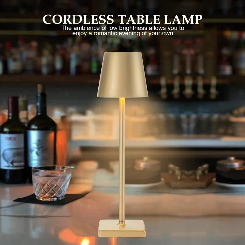 Touch Control LED Desk Lamp with 3 Color Modes and Adjustable Brightness, USB Powered