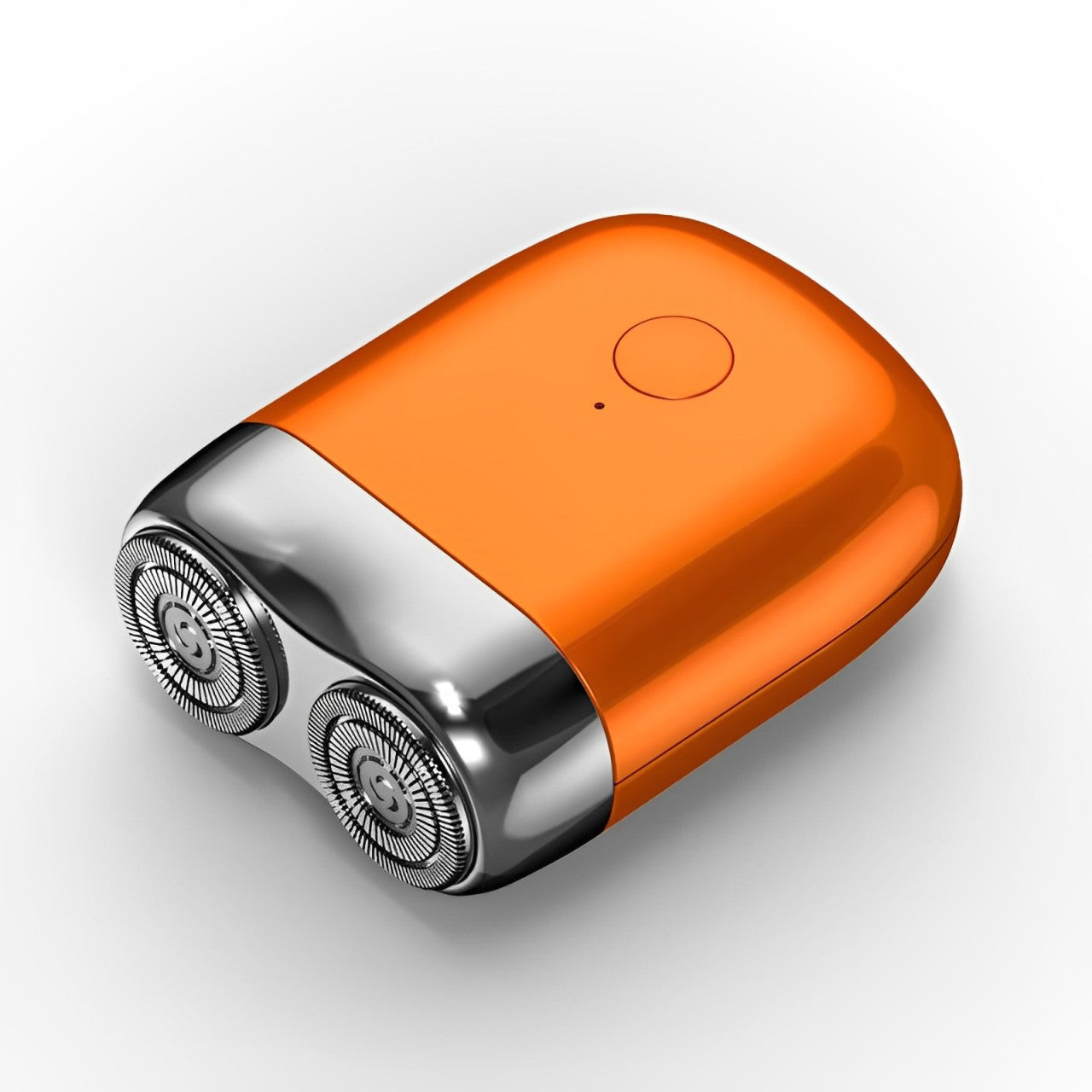 Dual Rotary Head Shaver with Floating Blade System and Wet Dry Use