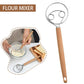 Bread Dough Whisk with Open Coil Design and Beechwood Handle