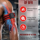 Adjustable Occlusion Bands with Buckle System and Retaining Ring for Arm and Leg Training