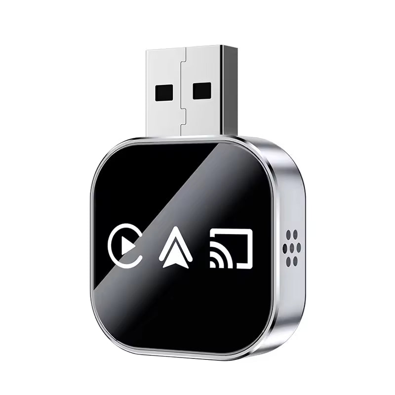 Wireless CarPlay and Android Auto Adapter with Screen Mirroring