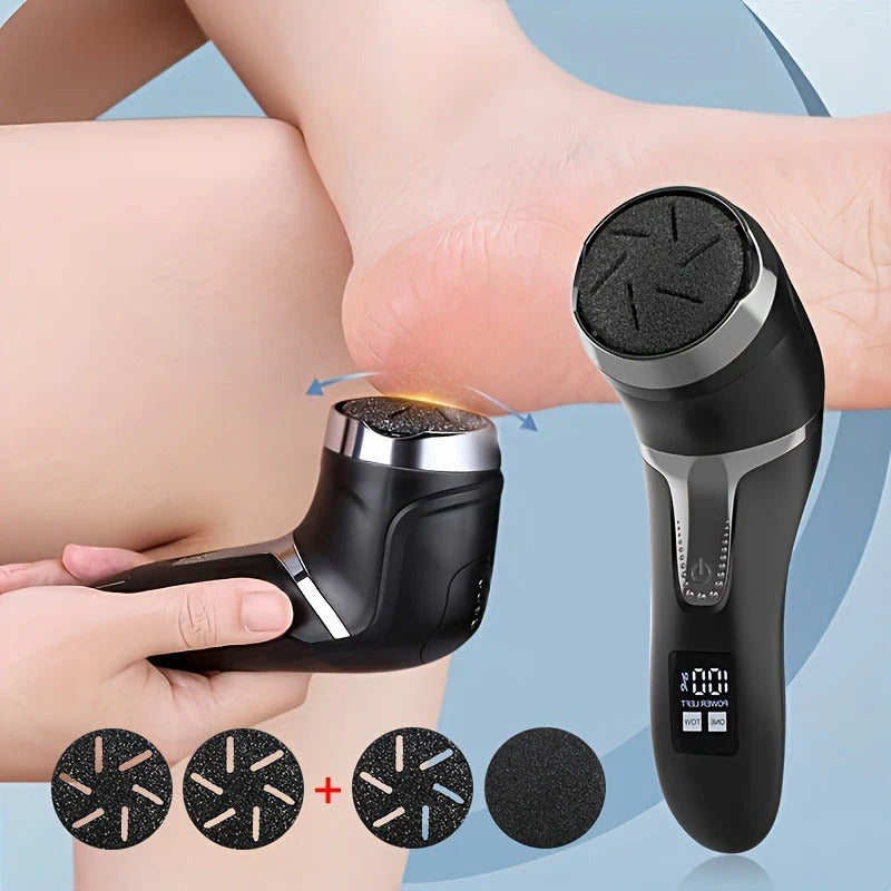Electric Foot File Callus Remover, 3000 RPM Quartz Grinding Head