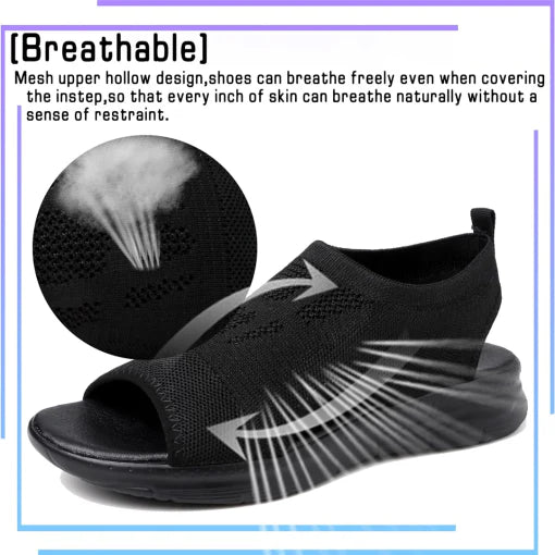 Orthopedic Sport Sandals for Pain Relief Women