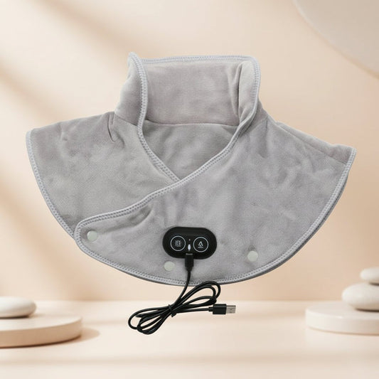Neck Shoulder Heating Pad Vibration Massage - LICHTZOONE