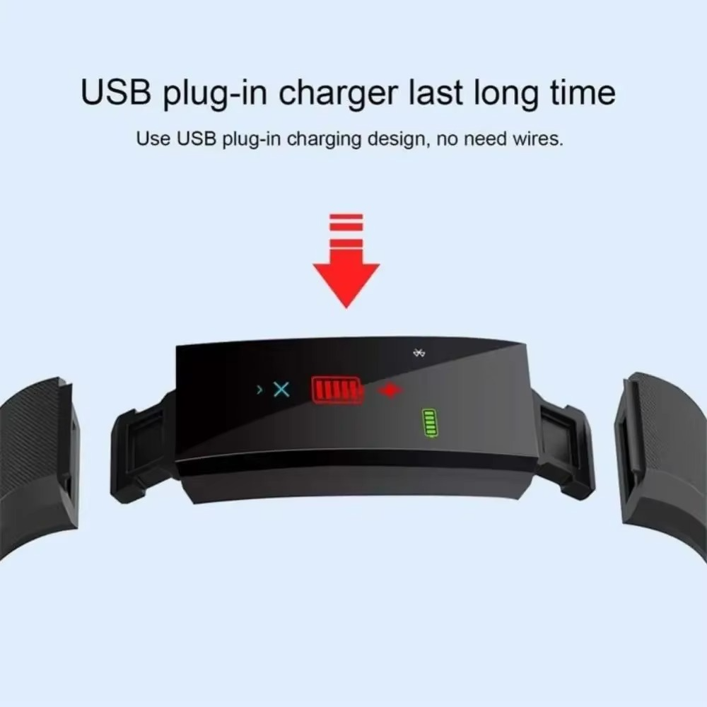 Fitness Smartwatch with Heart Rate and Blood Pressure Monitoring, Step Tracking