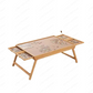 Puzzle Table with 4 Storage Drawers and Folding Wooden Design for 1500 Pieces