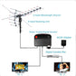 Outdoor Digital HD TV Antenna with 360 Directional Motor for Crystal Clear Reception