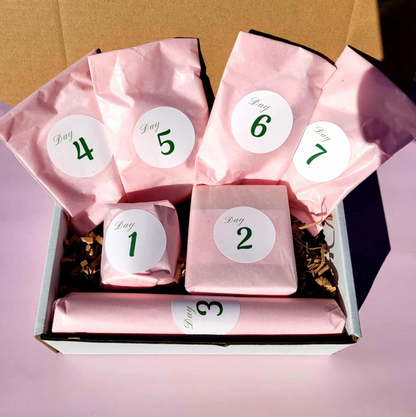 Skincare Advent Calendar with Daily Beauty Treats and Plant-Based Formulas, 7-24 Days