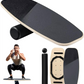 Balance Training Board with Roller and Ball Bases, 9 Adjustable Difficulty Levels