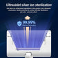 Handheld Mattress Vacuum with High Frequency Vibration and Multi Stage Filtration