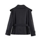 Short Belted Trench Coat - Joanne