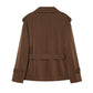 Short Belted Trench Coat - Joanne