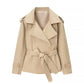 Short Belted Trench Coat - Joanne