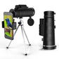 High Power Monocular Telescope With Smartphone Holder and Tripod, Waterproof 10x Magnification