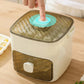 Press Action Ice Maker with Airtight Lid and Ice Tongs, 48 Cube  Capacity