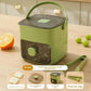 Press Action Ice Maker with Airtight Lid and Ice Tongs, 48 Cube  Capacity