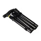 Telescopic Walking Stick with Ergonomic Grip and Non-Slip Rubber Tip, Foldable Design